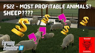 FS22  Most profitable animals part 1  Sheep [upl. by Morette]