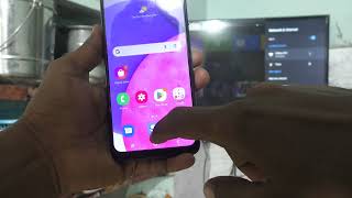 How to do screen mirroring in Samsung Galaxy A03 [upl. by Besse115]