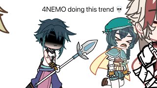 4NEMO did this trend Genshin Impact [upl. by Jelsma54]