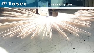 Lasersnijden van staal RVS en aluminium  Laser snijden Tosec [upl. by Vijar]