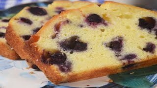 Lemon Blueberry Bread Recipe Demonstration  Joyofbakingcom [upl. by Eachern]