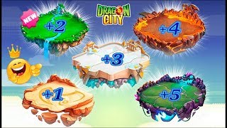 How to unlock all new ISLANDS in DRAGON CITY 2019 😍 [upl. by Pournaras]