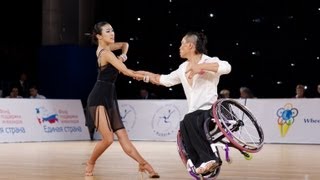 IPCTop50  No 44 Combi Latin Class 2 final  2013 IPC Wheelchair Dance Sport Continents Cup [upl. by Reuben601]