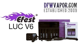 Efest LUC V6 DFW Vapor Video [upl. by Josepha]