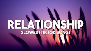 Relationship  Young Thug Slowed  Tiktok Song Lyrics Video [upl. by Neeven333]