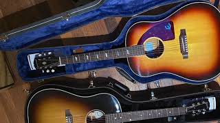 Gibson J45 Standard vs Epiphone USA Texan [upl. by Nesaj]