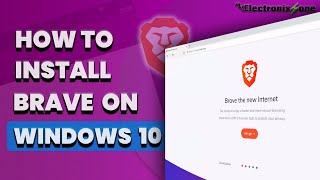 How to install Brave on Windows 10 [upl. by Llertal]