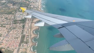 FS2020 or Real Life — Beautiful Vueling A319 Coastal Landing Barcelona [upl. by Lexis]