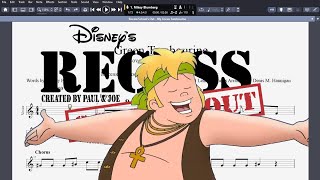 Recess Schools Out  My Green Tambourine remake cover Disney midi [upl. by Deste]