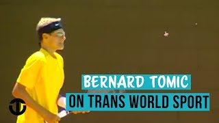 14YearOld Bernard Tomic on Trans World Sport [upl. by Varini]