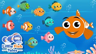 10 Little Fishies  Kids Nursery Rhyme  Little Fish Tales  fish [upl. by Ateloiv]