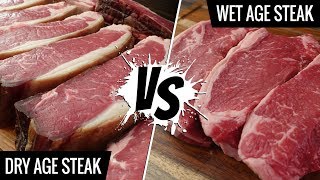 Dry Age Steak VS Wet Age Steak Sous Vide  Is there a DIFFERENCE [upl. by Gotthard270]