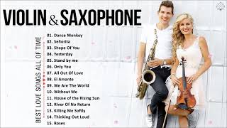 Top Saxophone and Violin Covers Of Popular Songs 2020  Best Instrumental Relax Music for WorkStudy [upl. by Skiba769]