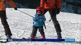 La station de ski de Gourette pour les enfants [upl. by Atteuqcaj328]