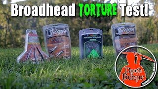 CROSSBOW Broadhead Testing LIVE [upl. by Rebah]