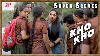 Kho Kho Movie Climax Scene  Rajisha Vijayan Bids Farewell  Rajisha Vijayan  Mamitha Baiju [upl. by Ahsenac]