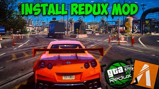 FiveM  How To Install REDUX REALISTIC GRAPHICS MOD in 2021 [upl. by Yrellam]