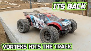 Arrma Vorteks Motor Upgrade and Bash [upl. by Nnednarb469]