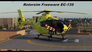 Freeware Rotorsim EC 135 for X Plane 12 [upl. by Yssej]