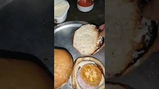 ghost pepper veg cheese burger 🍔 recipe bhut jolokia cheese burgersuper hotspicycheesy burger [upl. by Adnilev218]