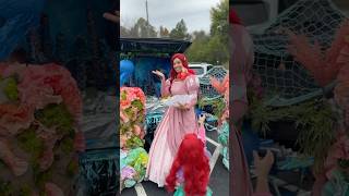 FIRST PLACE 🥇 disney ariel thelittlemermaid diy littlemermaid disney trunkortreat [upl. by Isaac]