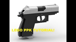 Easy LEGO PPK Tutorial  Jims LEGO Guns [upl. by Marabelle716]