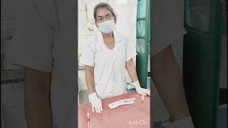 Important blood test in pregnancy to save the mother nursing medical trending viralvideo [upl. by Nylirret]