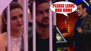 Bigg Boss 13 Update Salman Khan throws Vishal and Madhurima out of BB house [upl. by Lebezej]