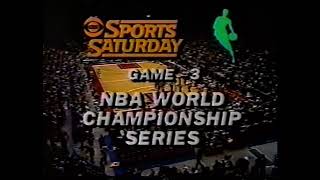 NBA 1981 finals game 3 intro [upl. by Truda]