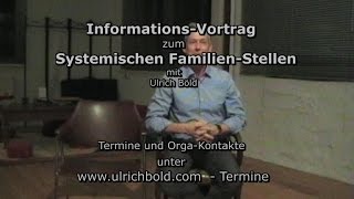 Systemisches Aufstellen  InfoVortrag [upl. by Nyram]