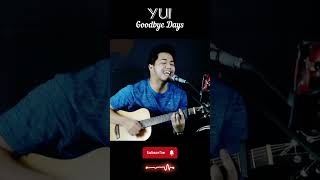 Goodbye Days  Yui Acoustic Cover By Reza Azure shorts yui goodbyedays rezaazure [upl. by Sup437]