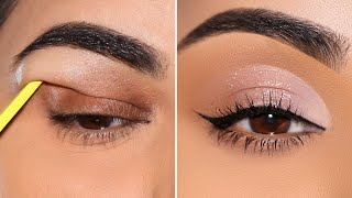 Why you must try this Delicate Lavender HOODED Eyes Makeup [upl. by Meraree]