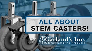 All About Stem Casters  from Your Caster Experts at Garlands [upl. by Lirbaj]