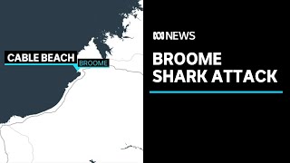 Man killed in shark attack at Broomes Cable Beach  ABC News [upl. by Nilat]