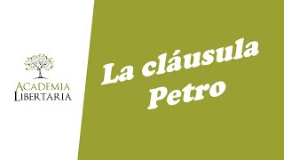 La cláusula Petro [upl. by Clayberg824]