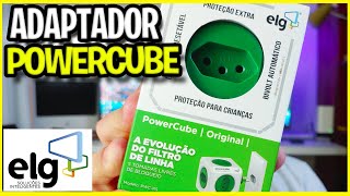 🔥 POWERCUBE o melhor adaptador de tomadas com DISJUNTOR DE PROTEÇÃO  Elg Powercube [upl. by Lejna]