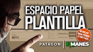 ⚡PLANTILLA para ESPACIO PAPEL  AUTOCAD paper space presentaciOn crear rotulo cajetin  ​ PATREON [upl. by Anirtik]