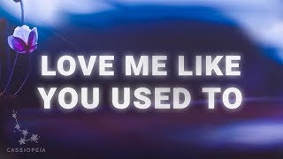 Savannah Sgro  Love Me Like You Used To Lyrics [upl. by Adai]