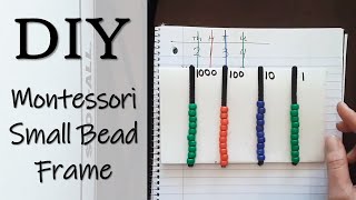 DIY Montessori Small Bead Frame [upl. by Orji]