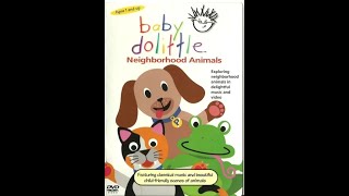 Baby Dolittle Neighborhood Animals Toy Chest 2002 Version [upl. by Pacian649]