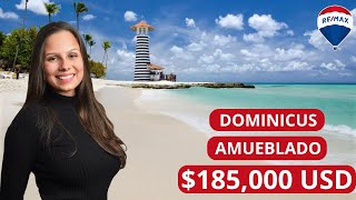 ¡Apartamento Amueblado a solo pasos de la PLAYA DOMINICUS 🏖️ 185000 USD Sharon Heere Real Estate [upl. by Aiet]