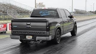 Fastest F150 Ecoboost Quarter Mile 14 built and tuned by MPT Performance  Faster Times Available [upl. by Harberd]