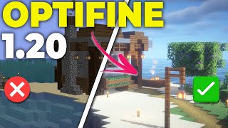 How To Download amp Install Optifine Minecraft 120 [upl. by Nonez]