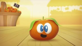 Learn Fruits and Vegetables for Kids  The Orange [upl. by Rednal]