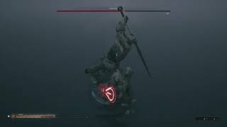 Mortal Shell Hadern Boss Fight Abandoned Chamber Martyrs Blade [upl. by Salem]