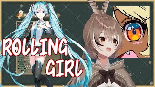 MUMEI SINGS ROLLING GIRL HATSUNE MIKU WOWAKA VOCALOID HOLOLIVE EN [upl. by Longan]