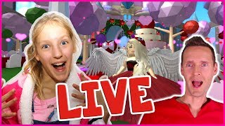 KarinaOMG plays Roblox Royale High with Freddy Live Stream [upl. by Zoara783]