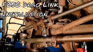 F250 DRAG LINK INSTALLATION [upl. by Dimitry]