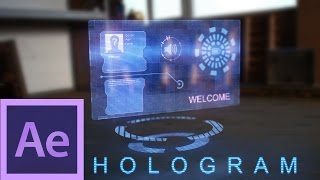 Star Wars Hologram  After Effects Tutorial [upl. by Lipp]