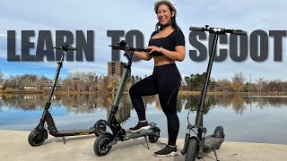 Total Beginner Learns How to Ride an Electric Scooter [upl. by Anjela]